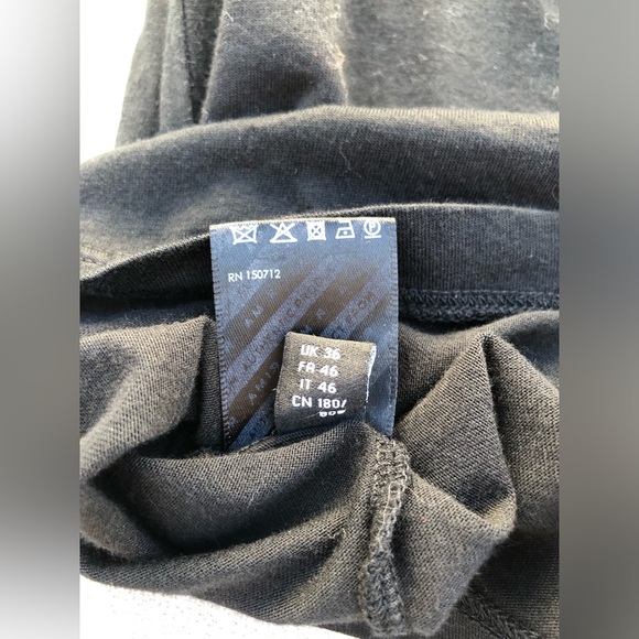 AMIRI Rum Label Black Short Sleeve Tshirt EUC Size Small - Picture 11 of 11